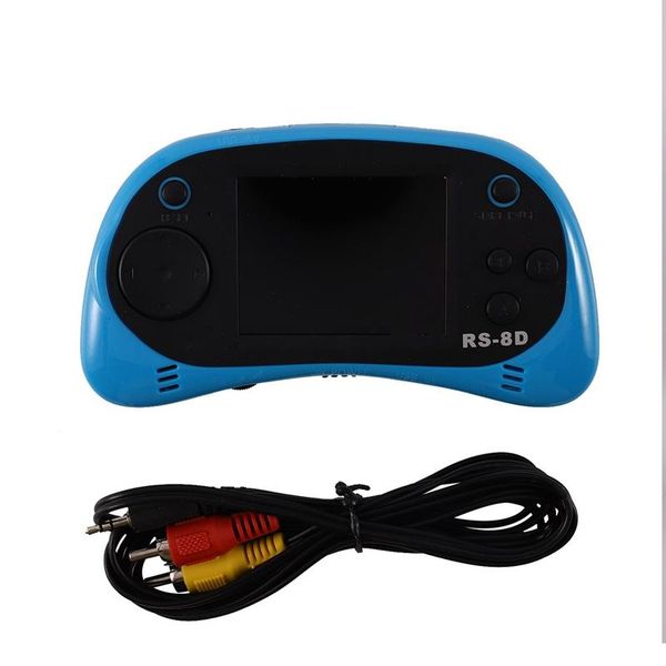 rs-8d 8 bit 2.5 inch portable handheld player built-in 260 retro black+blue players game
rs-8d 8 bit 2.5 inch portable handheld player built-in 260 retro black+blue players game