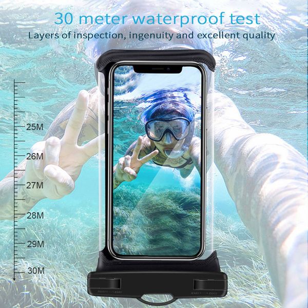 ipx8 30m waterproof case clear diving 6.5 inch phone pouch bag beach surfing protective cover rafting bag 5 colors
ipx8 30m waterproof case clear diving 6.5 inch phone pouch bag beach surfing protective cover rafting bag 5 colors