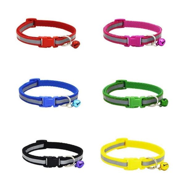 6pcs adjustable pet collar with bell cat collars reflective nylon strip star print dot design for small puppy kitty kitten & leads
6pcs adjustable pet collar with bell cat collars reflective nylon strip star print dot design for small puppy kitty kitten & leads
