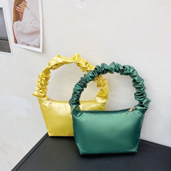 evening bags fashion pu leather pleated shoulder beautiful women solid color underarm bag casual ladies handle small handbags purses
evening bags fashion pu leather pleated shoulder beautiful women solid color underarm bag casual ladies handle small handbags purses