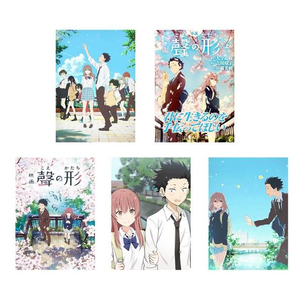paintings anime poster japan cartoon movie a silent voice canvas painting retro wall art posters and prints pictures home decoration
paintings anime poster japan cartoon movie a silent voice canvas painting retro wall art posters and prints pictures home decoration