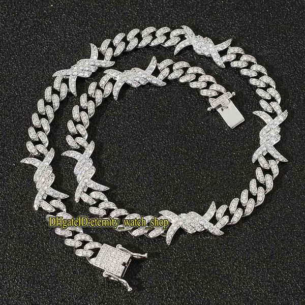 thorns cuban chain iced out diamond inlaid mens necklace lady bracelet couple clavicle chain hiphop cz diamond necklace hip hop accessories, Black
thorns cuban chain iced out diamond inlaid mens necklace lady bracelet couple clavicle chain hiphop cz diamond necklace hip hop accessories, Black