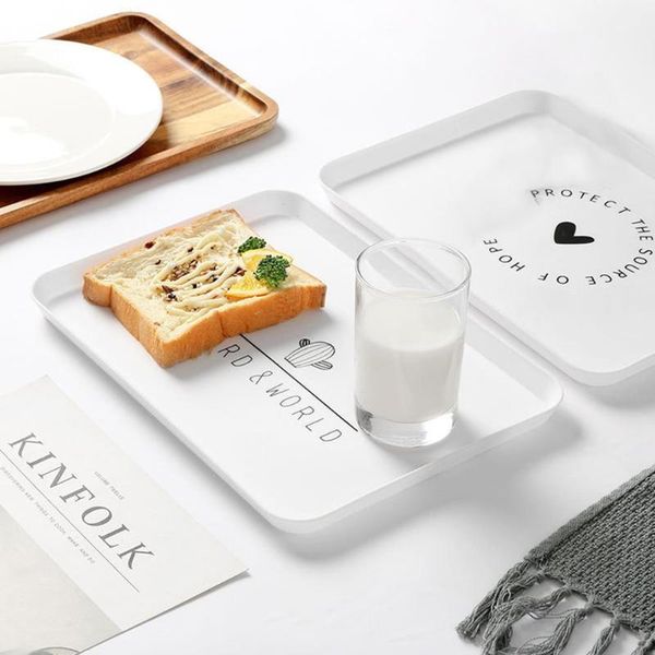 kitchen storage & organization breakfast tray nordic anti-slip durable plastic serving dish plate organizer for home restaurants
kitchen storage & organization breakfast tray nordic anti-slip durable plastic serving dish plate organizer for home restaurants