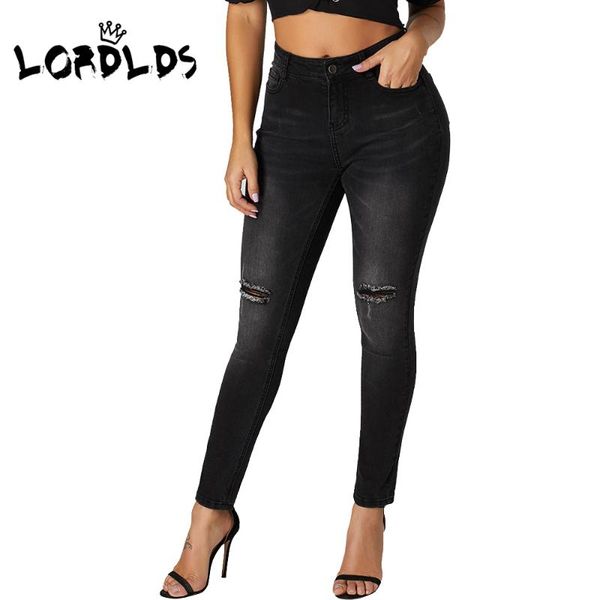 women's jeans lordlds black ripped women skinny jean 2021 solid wash vintage pencil denim pants ladies office trousers for woman, Blue
women's jeans lordlds black ripped women skinny jean 2021 solid wash vintage pencil denim pants ladies office trousers for woman, Blue