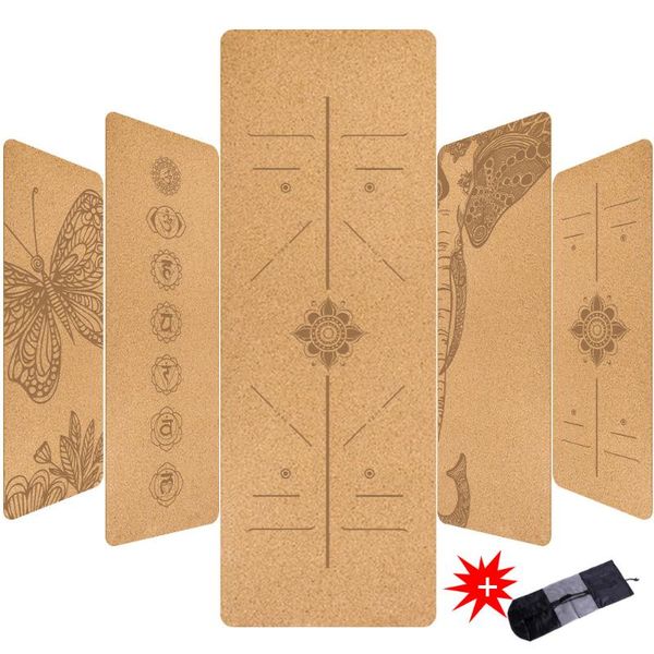 5mm natural cork tpe printed yoga mat non-slip esterilla sweat-absorbing home fitness pad gymnastics pilates mats with bag
5mm natural cork tpe printed yoga mat non-slip esterilla sweat-absorbing home fitness pad gymnastics pilates mats with bag