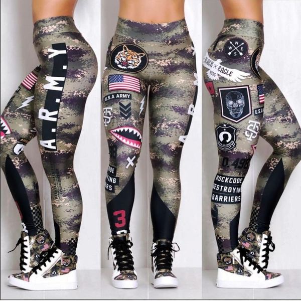 women's leggings women army green print push up fitness legging elastic workout pants fashion female printed, Black
women's leggings women army green print push up fitness legging elastic workout pants fashion female printed, Black