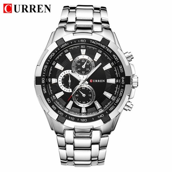 curren watches men brand luxury fashion casual watch male stainless steel waterproof quartz wristwatch relogio masculino 210329, Slivery;brown
curren watches men brand luxury fashion casual watch male stainless steel waterproof quartz wristwatch relogio masculino 210329, Slivery;brown