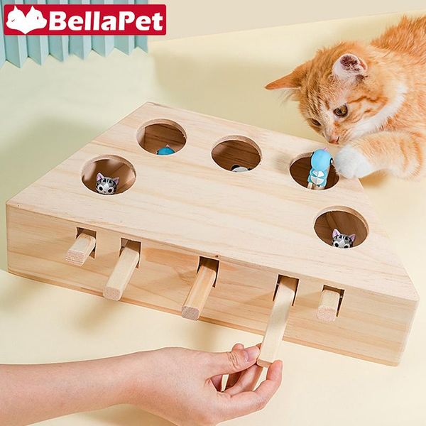 cat toys smart interactive for cats toy mouse wooden whac-a-mole pet accessories kitten puppy supplies
cat toys smart interactive for cats toy mouse wooden whac-a-mole pet accessories kitten puppy supplies