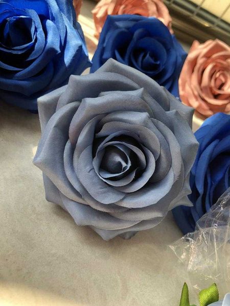 decorative flowers & wreaths 10pcs dusty blue artificial rose heads silk roses fake for wedding home decoration
decorative flowers & wreaths 10pcs dusty blue artificial rose heads silk roses fake for wedding home decoration