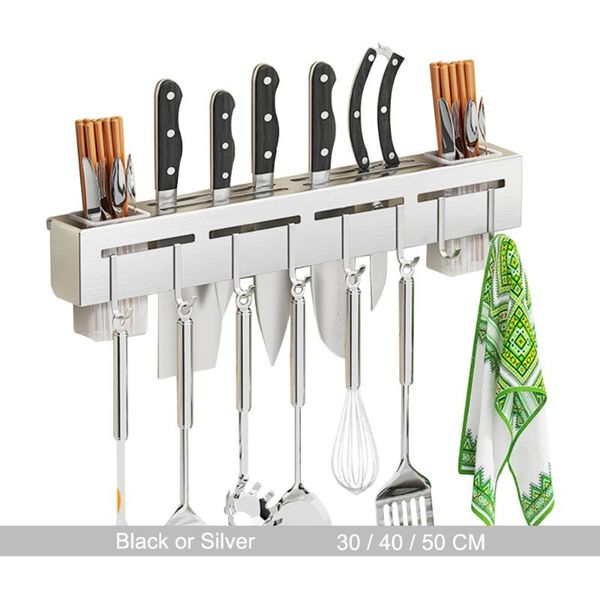 kitchen storage & organization kitchen-shelf rack, wall-mounted multifunctional utensils rack for knife rest, shovel and chopsticks
kitchen storage & organization kitchen-shelf rack, wall-mounted multifunctional utensils rack for knife rest, shovel and chopsticks