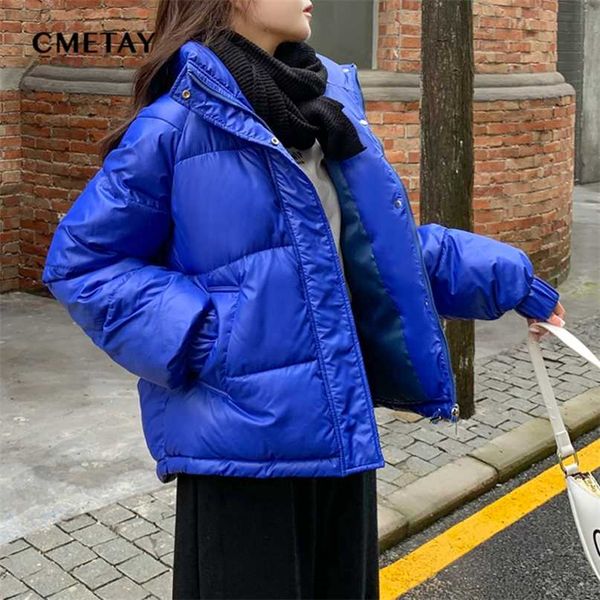 winter coat women warm parkas loose cotton bread outwear jacket female solid color stand up collar thick parka coats 211216, Black
winter coat women warm parkas loose cotton bread outwear jacket female solid color stand up collar thick parka coats 211216, Black