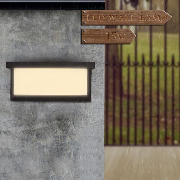 8/15w led outdoor wall light modern lamp mounted ac 85-265v waterproof lighting for garden home buitenverlichting lamps
8/15w led outdoor wall light modern lamp mounted ac 85-265v waterproof lighting for garden home buitenverlichting lamps