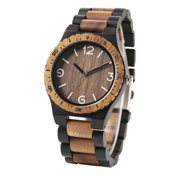 wristwatches classic clock wooden men wrist watch quartz casual design business full wood creative watches gift for male father, Slivery;brown
wristwatches classic clock wooden men wrist watch quartz casual design business full wood creative watches gift for male father, Slivery;brown