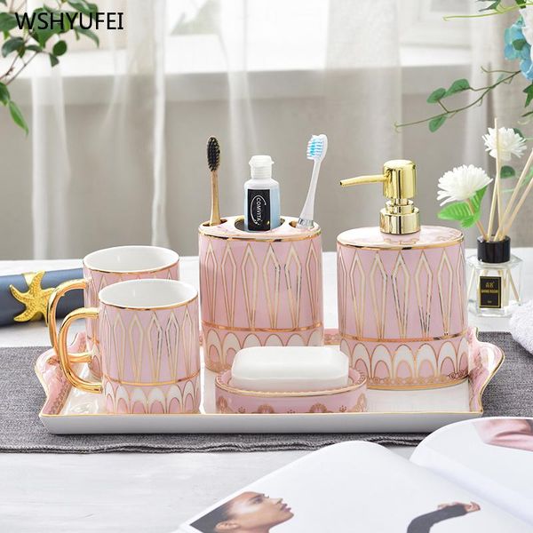 bath accessory set 6 pcs direct european style luxury couple wedding gold ceramic wash home bathroom storage supplies toothbrush cup
bath accessory set 6 pcs direct european style luxury couple wedding gold ceramic wash home bathroom storage supplies toothbrush cup