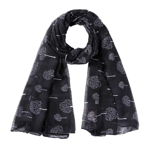 cycling caps & masks 25# chiffon print silk scarf scarves women printed dandelion soft shawl wrap wraps beach style vintage, Black
cycling caps & masks 25# chiffon print silk scarf scarves women printed dandelion soft shawl wrap wraps beach style vintage, Black