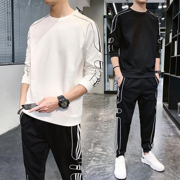 men's tracksuits hoodie male suit korean version of the trend loose and versatile spring autumn leisure sports men a handsome collocati, Gray
men's tracksuits hoodie male suit korean version of the trend loose and versatile spring autumn leisure sports men a handsome collocati, Gray