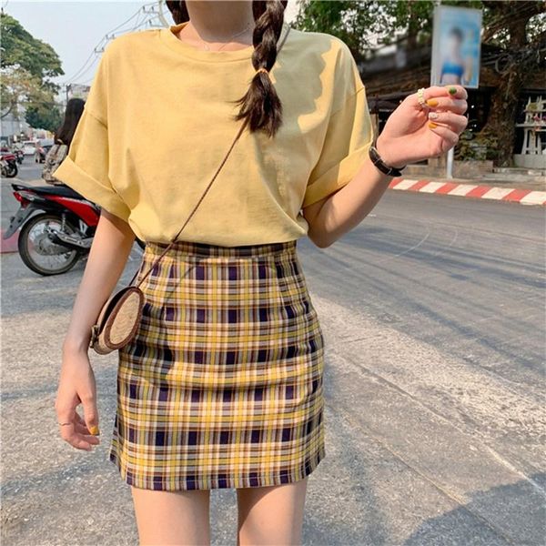 skirts fashion high waist womens slim temperament a line skirt simple style stitching color emprie plaid dropship, Black
skirts fashion high waist womens slim temperament a line skirt simple style stitching color emprie plaid dropship, Black