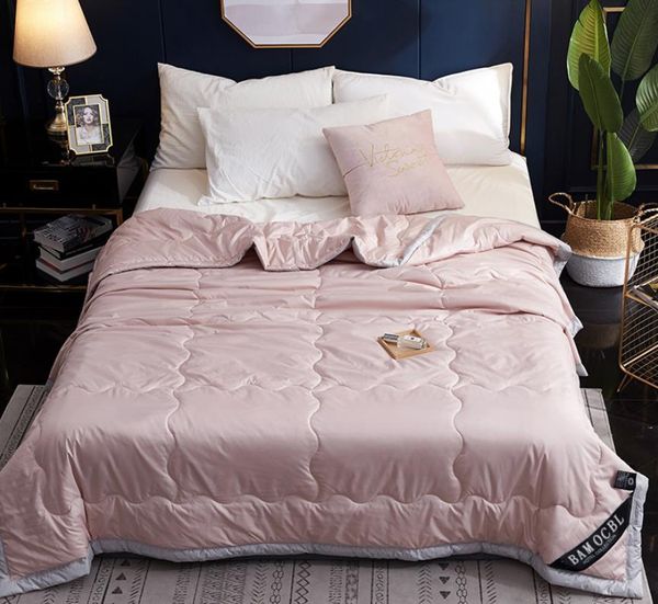 comforters & sets washed silk summer quilt sleeping naked solid color plain air conditioner washable single double co
comforters & sets washed silk summer quilt sleeping naked solid color plain air conditioner washable single double co