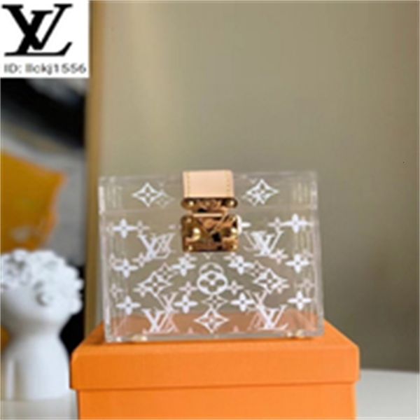 women brand bags designer luxury handles rxtd iconic gi0204 flower bags transparent handbags glass box square shoulder box bag totes cro, Red;black
women brand bags designer luxury handles rxtd iconic gi0204 flower bags transparent handbags glass box square shoulder box bag totes cro, Red;black
