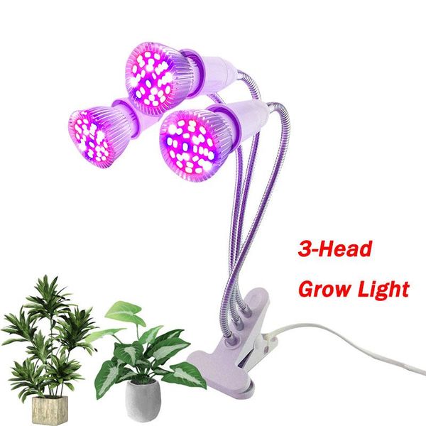 18/28 plant led full spectrum grow light 3-head flower growth lamps for home greenhouse indoor cultivo hydro lights
18/28 plant led full spectrum grow light 3-head flower growth lamps for home greenhouse indoor cultivo hydro lights