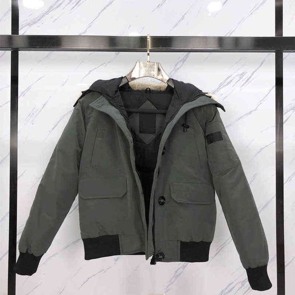 canadian designer wild wolf fur collar down jacket 85% goose factory thermal cotton ladies short men available in multiple colors, Black
canadian designer wild wolf fur collar down jacket 85% goose factory thermal cotton ladies short men available in multiple colors, Black