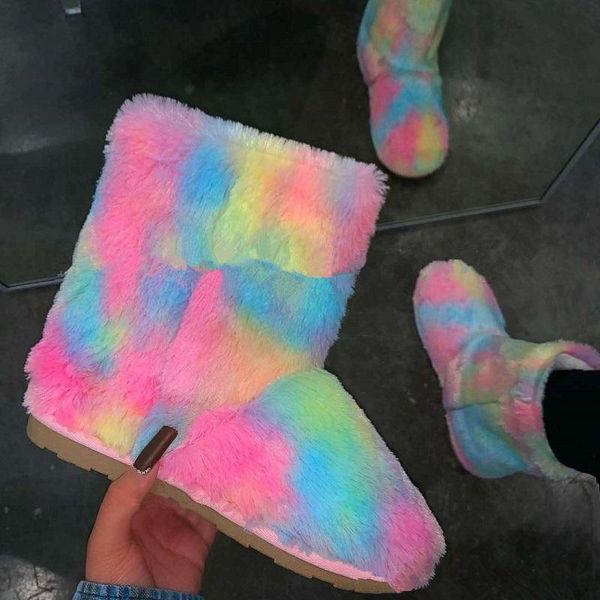 boots winter women snow keep warm ladies flat cotton shoes colorful plush platform female mid calf zapatos mujer, Black
boots winter women snow keep warm ladies flat cotton shoes colorful plush platform female mid calf zapatos mujer, Black