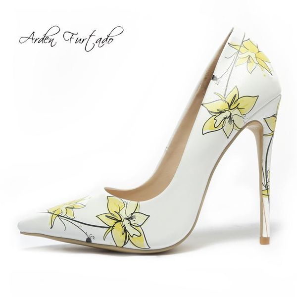 dress shoes fashion women's 2021 spring autumn pointed toe slip on white elegant flowers ladies high heels 12cm big size 43 45, Black
dress shoes fashion women's 2021 spring autumn pointed toe slip on white elegant flowers ladies high heels 12cm big size 43 45, Black