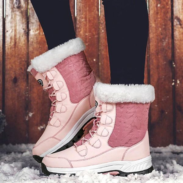 boots women plush winter shoes ankle outdoor platform keep warm snow lace up with thick fur heels botas mujer, Black
boots women plush winter shoes ankle outdoor platform keep warm snow lace up with thick fur heels botas mujer, Black
