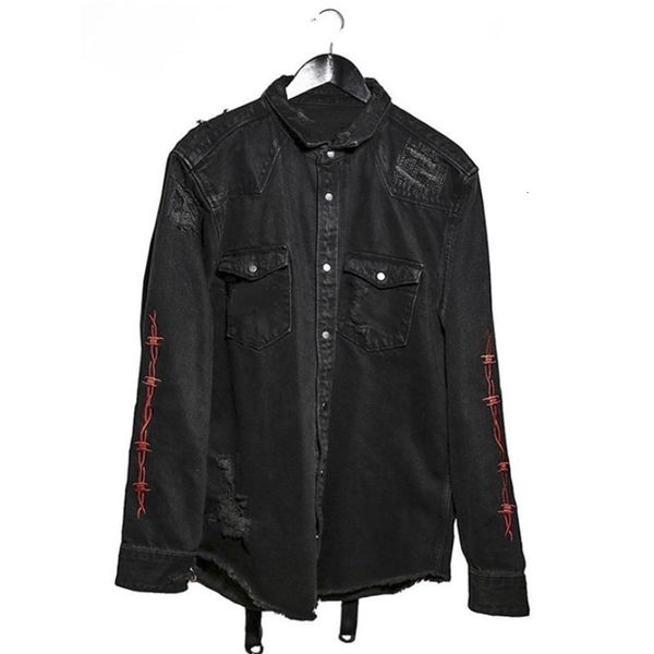 downs new retro harajuku black skull denim jacket men's punk heavyweight sweatshirt hole streetwear
downs new retro harajuku black skull denim jacket men's punk heavyweight sweatshirt hole streetwear