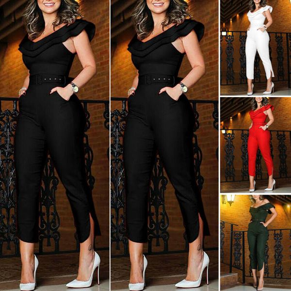fashion women off shoulder bodycon long jumpsuit retro belt romper clubwear summer sleeveless solid one piece clothing 2021, Black;white
fashion women off shoulder bodycon long jumpsuit retro belt romper clubwear summer sleeveless solid one piece clothing 2021, Black;white