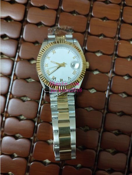 classic watch 126233 36mm romen white dial sapphire glass mechanical asia 2813 movement stainless steel bracelet luxury watches, Slivery;brown
classic watch 126233 36mm romen white dial sapphire glass mechanical asia 2813 movement stainless steel bracelet luxury watches, Slivery;brown