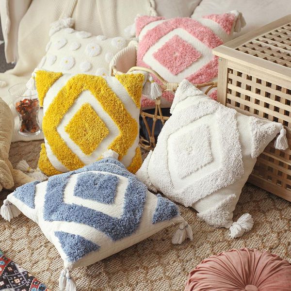 cushion/decorative pillow nordic pillowcase ins wind simple pattern moroccan bohemian style waist sofa tassel tufted cute
cushion/decorative pillow nordic pillowcase ins wind simple pattern moroccan bohemian style waist sofa tassel tufted cute