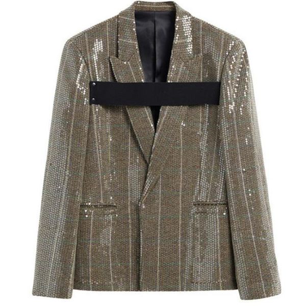 women's suits & blazers french style heavy work fashion sequined blazer women notched loose small fragrance suit, White;black
women's suits & blazers french style heavy work fashion sequined blazer women notched loose small fragrance suit, White;black