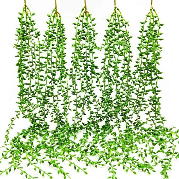 decorative flowers & wreaths 8pcs 32.3 inches artificial succulents hanging plants fake string of pearls for wall home garden decoration
decorative flowers & wreaths 8pcs 32.3 inches artificial succulents hanging plants fake string of pearls for wall home garden decoration