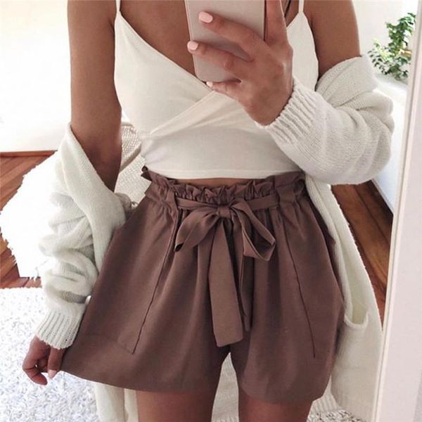 women's shorts women style fashion lady summer casual high waist short beach bow, White;black
women's shorts women style fashion lady summer casual high waist short beach bow, White;black