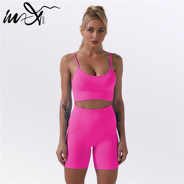yoga outfits seamless sets women high waist gym shorts fitness clothing sport bra running leggings workout set lady sportwear1, White;red
yoga outfits seamless sets women high waist gym shorts fitness clothing sport bra running leggings workout set lady sportwear1, White;red