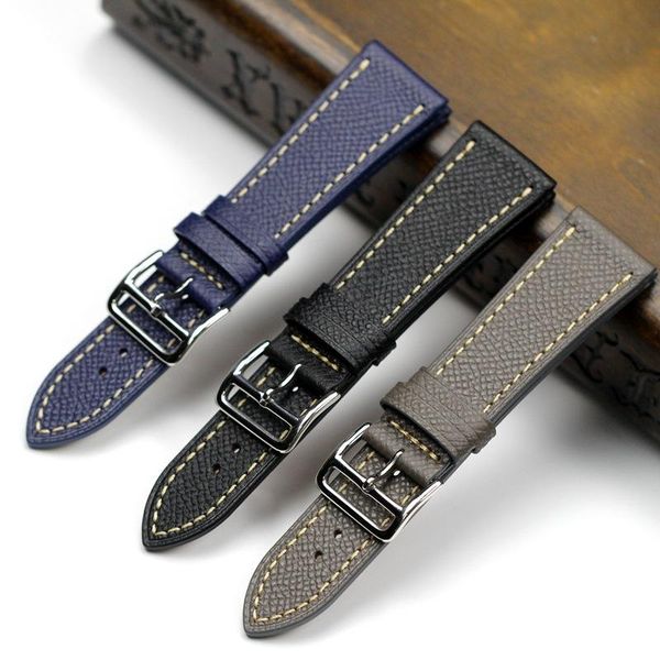 watch bands pastary handmade pebbled leather strap 22mm 24mm black blue gray h buckle band men's accessories, Black;brown
watch bands pastary handmade pebbled leather strap 22mm 24mm black blue gray h buckle band men's accessories, Black;brown