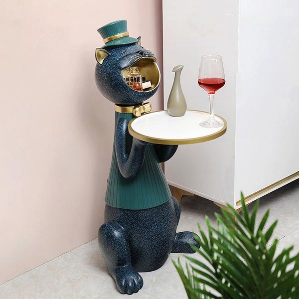 decorative objects & figurines nordic decoration home statue living room floor cat with tray figurine sculpture animal
decorative objects & figurines nordic decoration home statue living room floor cat with tray figurine sculpture animal