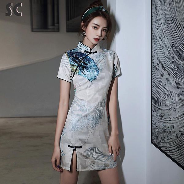 ethnic clothing cheongsam dress 2021 women casual dresses fish tail skirt chinese style party evening formal traditional, Red
ethnic clothing cheongsam dress 2021 women casual dresses fish tail skirt chinese style party evening formal traditional, Red