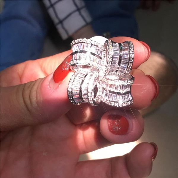 wedding rings stunning flower ring 925 sterling silver 5a zircon cz engagement band for women bridal luxury finger jewelry gift, Slivery;golden
wedding rings stunning flower ring 925 sterling silver 5a zircon cz engagement band for women bridal luxury finger jewelry gift, Slivery;golden