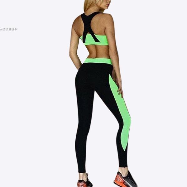 women's two piece pants women sports set clothing gym slim clothes summer sport suit fitness bra costume tracksuits 41, White
women's two piece pants women sports set clothing gym slim clothes summer sport suit fitness bra costume tracksuits 41, White