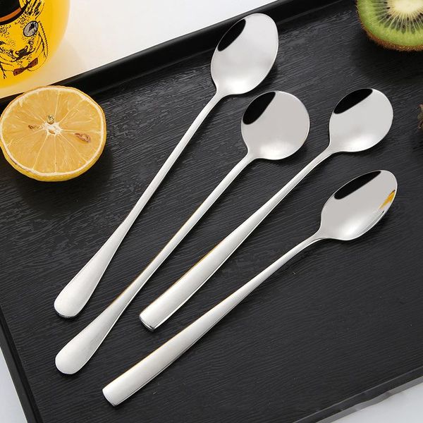 spoons 304 stainless steel coffee stirring spoon round/pointed shaped long handle ice scoop tea cream honey serving
spoons 304 stainless steel coffee stirring spoon round/pointed shaped long handle ice scoop tea cream honey serving