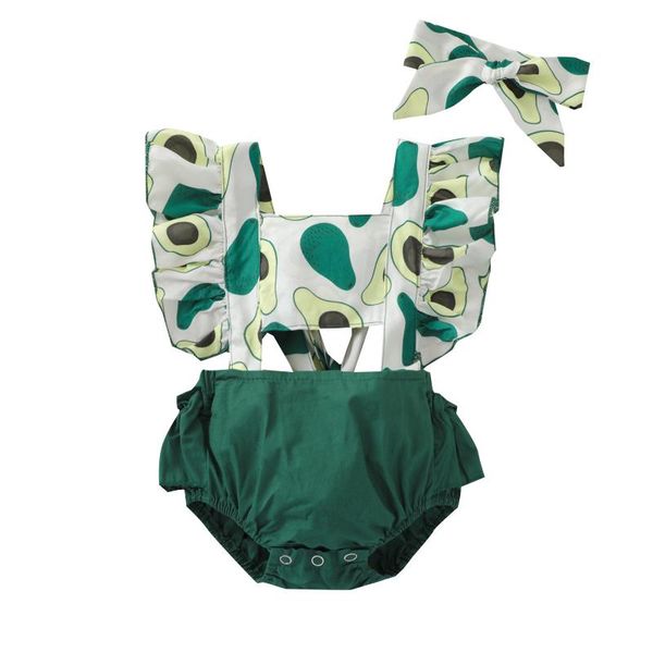 rompers born infant baby girl bodysuits sleeveless summer clothes ruffle fruit print romper headbands 2pcs sunsuit outfits, Blue
rompers born infant baby girl bodysuits sleeveless summer clothes ruffle fruit print romper headbands 2pcs sunsuit outfits, Blue