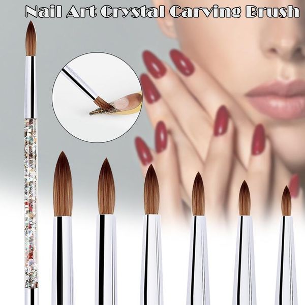 nail art kits brush acrylic uv gel glitter painting brushes crystal handle nylon carving flower pens for sana88
nail art kits brush acrylic uv gel glitter painting brushes crystal handle nylon carving flower pens for sana88
