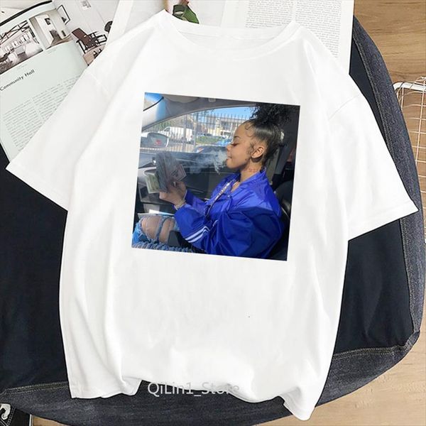black girl make money women t shirt not friends print melanin vogue hip tee femme streetwear, White
black girl make money women t shirt not friends print melanin vogue hip tee femme streetwear, White