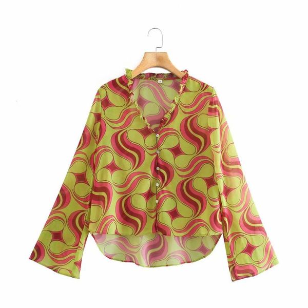women's blouses & shirts women shirt v neck print chiffon blouse spring autumn long sleeve casual office lady blusas mujer 2021, White
women's blouses & shirts women shirt v neck print chiffon blouse spring autumn long sleeve casual office lady blusas mujer 2021, White