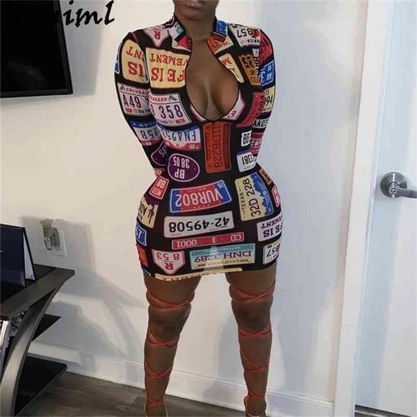bodycon women dress print stand collar long sleeve high waist skinny mini summer fashion club streetwear female 210513, Black;gray
bodycon women dress print stand collar long sleeve high waist skinny mini summer fashion club streetwear female 210513, Black;gray