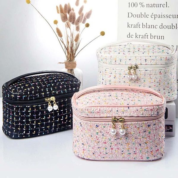 pc vintage solid cosmetic bag zipper women large capacity makeup travel toiletry beauty case kosmetyczka bags & cases
pc vintage solid cosmetic bag zipper women large capacity makeup travel toiletry beauty case kosmetyczka bags & cases