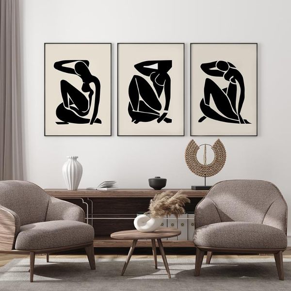 paintings abstract home decoration canvas art painting minimalist henri matisse black nude posters hd print wall picture for living room
paintings abstract home decoration canvas art painting minimalist henri matisse black nude posters hd print wall picture for living room