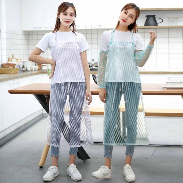 transparent pvc waterproof thick apron aquatic product work clothes kitchen household women's fashion smock sleeves suit aprons
transparent pvc waterproof thick apron aquatic product work clothes kitchen household women's fashion smock sleeves suit aprons